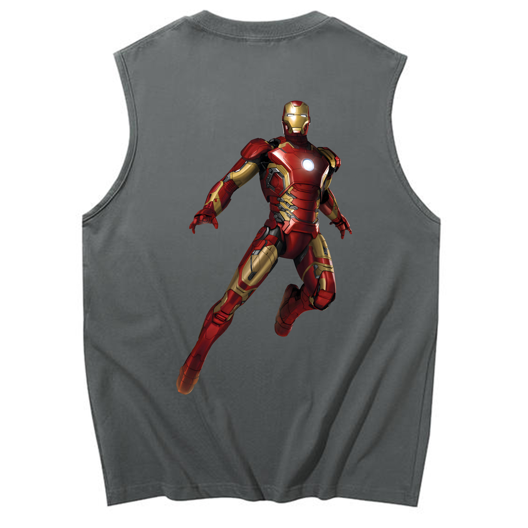 （画像用） アベンジャーズ The Avengers コットン100％タンクトップ（背面プリント）